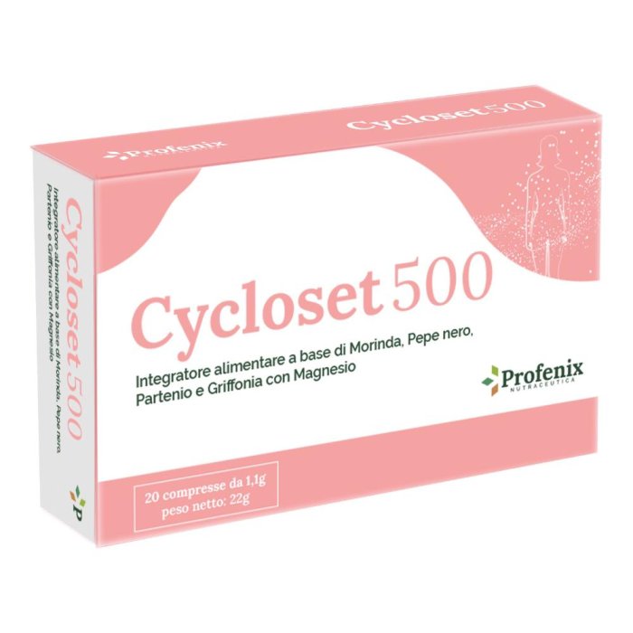 Cycloset 500 Profenix 20 Compresse | Cycloset Compresse Orali per Trattamento Specifico