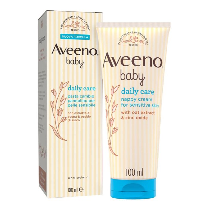 Aveeno Baby Nappy Cream - Crema Pannolino Lenitiva 100 ml