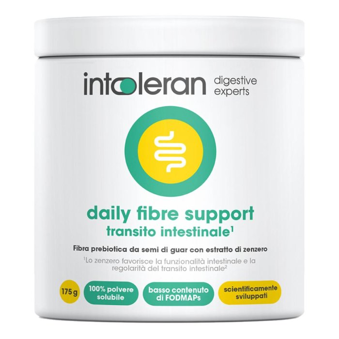 Intoleran Daily Fibre Integratore di Fibre per la Regolarità Intestinale 60 Capsule