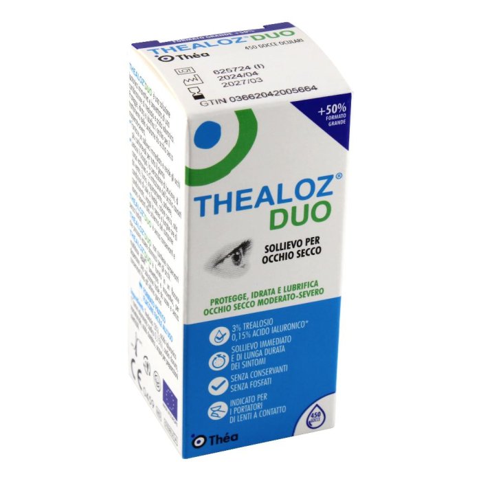 Thealoz Duo soluzione oftalmica 15 ml - gocce oculari lubrificanti
