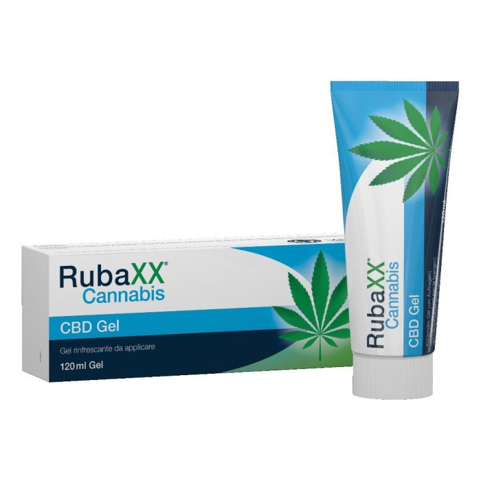 Rubaxx Cannabis CBD gel 120 ml - gel topico con CBD per dolori muscolari