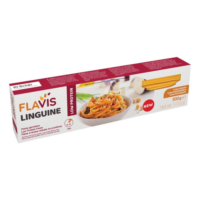 Flavis - Pasta Aproteica Linguine Confezione 500 Gr