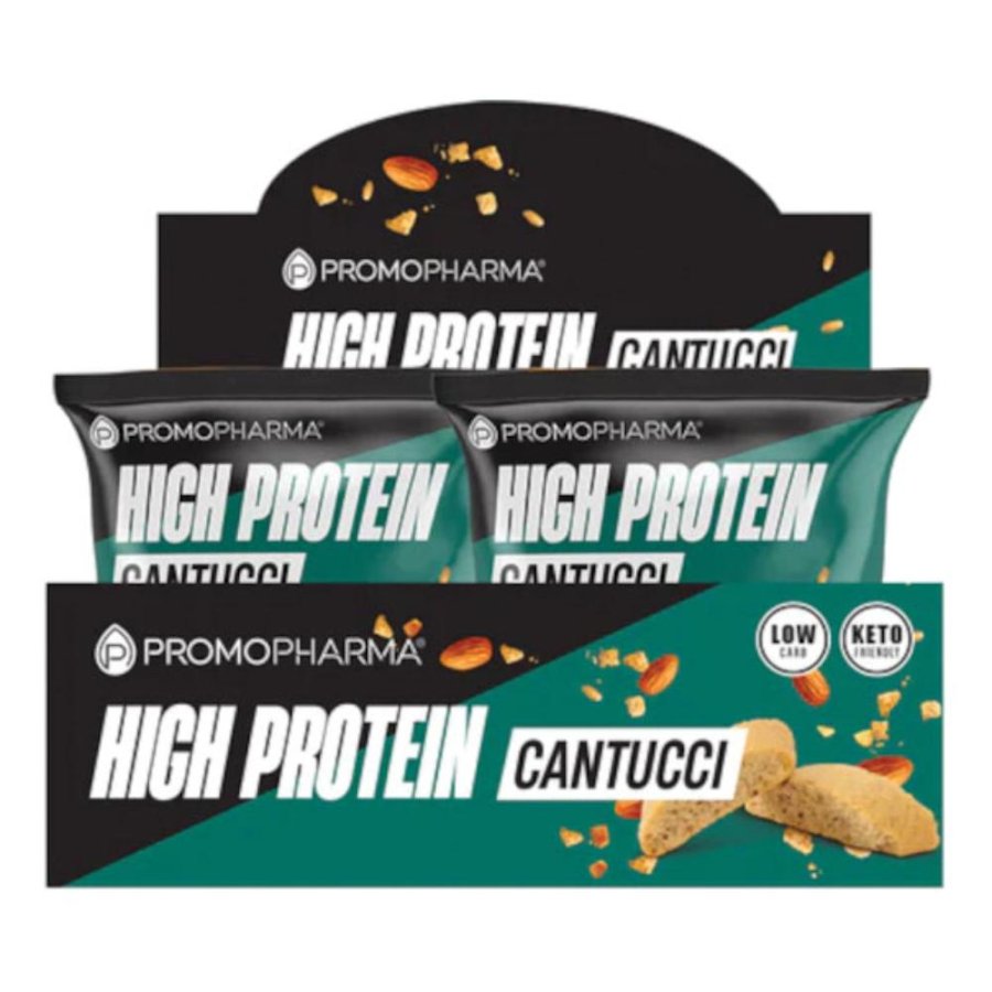 HIGH PROTEIN CANTUCCI BOX 10PZ HIGH PROTEIN CANTUCCI BOX 10PZ