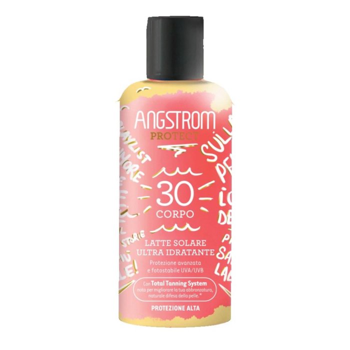 Angstrom Protect Latte corpo protezione solare SPF 30 ultra idratante 200 ml