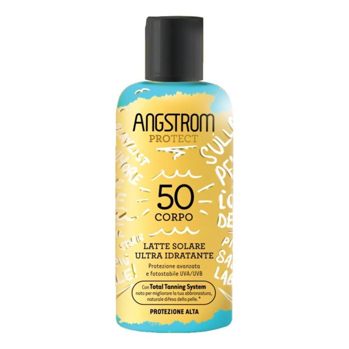 Angstrom Latte Solare Limited Edition Spf50+ Protezione Alta 200ml