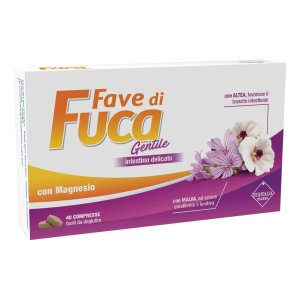 Euritalia Pharma Fave di Fuca Gentile Integratore per il Benessere Intestinale 40 Compresse