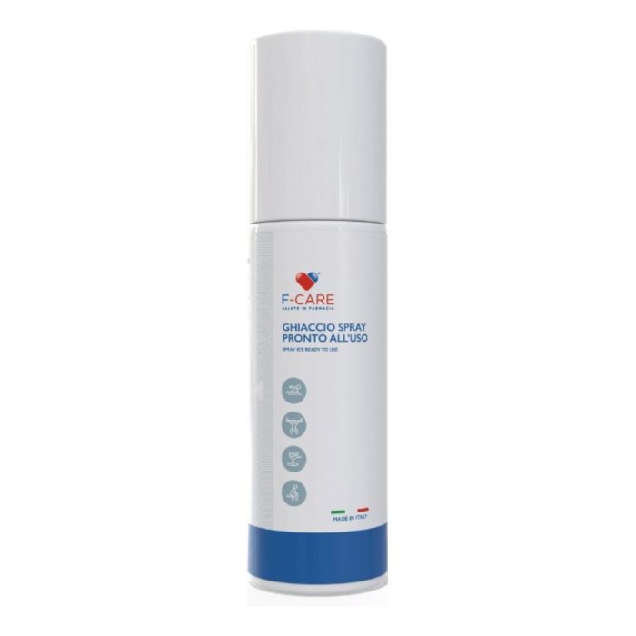 Ghiaccio Spray F Care 200 ml – Spray Freddo Istantaneo per Dolori Muscolari, Contusioni e Traumi Sportivi