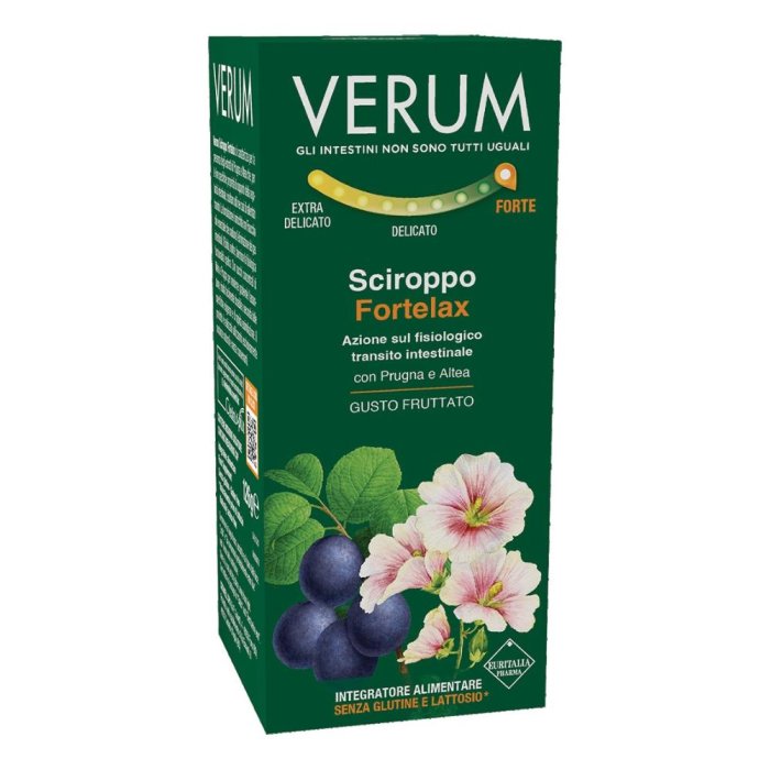 Verum Fortelax Sciroppo Integratore Transito Intestinale 126g