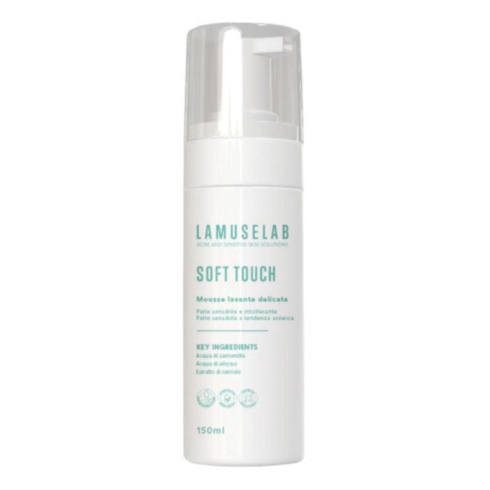 LaMuseLab Soft Touch Mousse Lavante Delicata Viso, 150ml