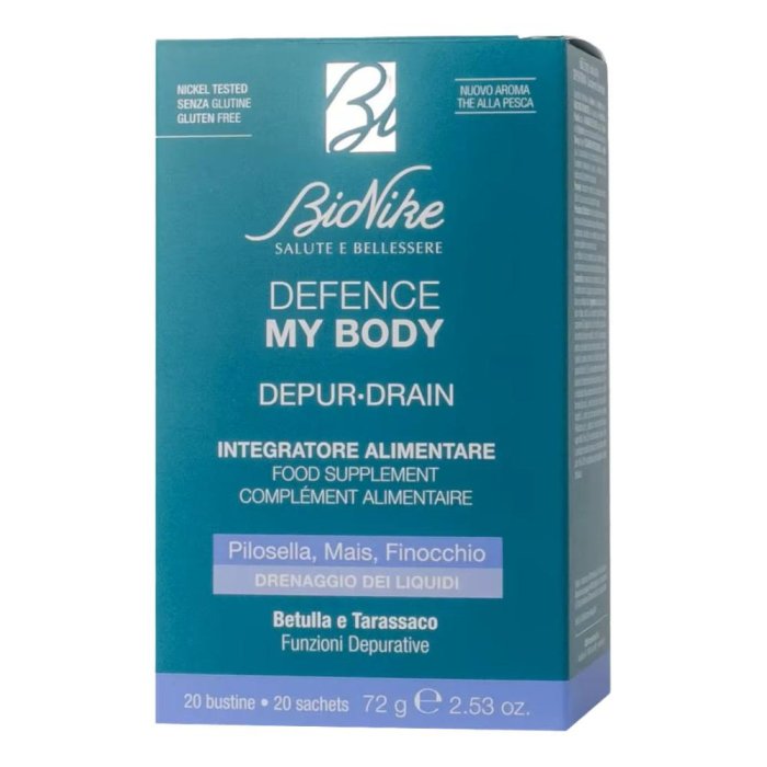 Bionike Defence My Body Depur-Drain - 20 bustine da 3,6 g
