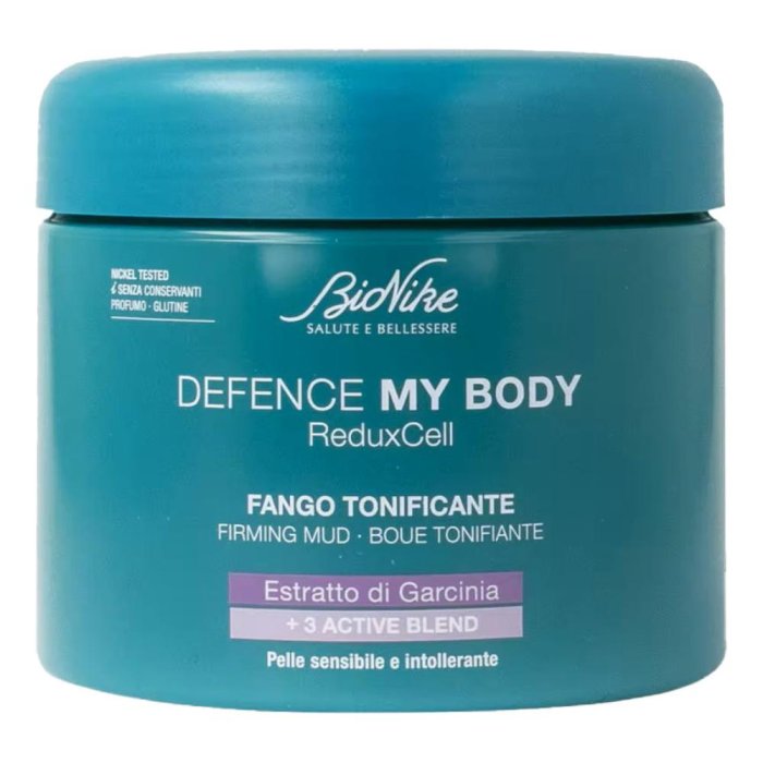 Bionike Defence My Body - ReduxCELL Fango Tonificante per Pelle Sensibile e Intollerante, 500g