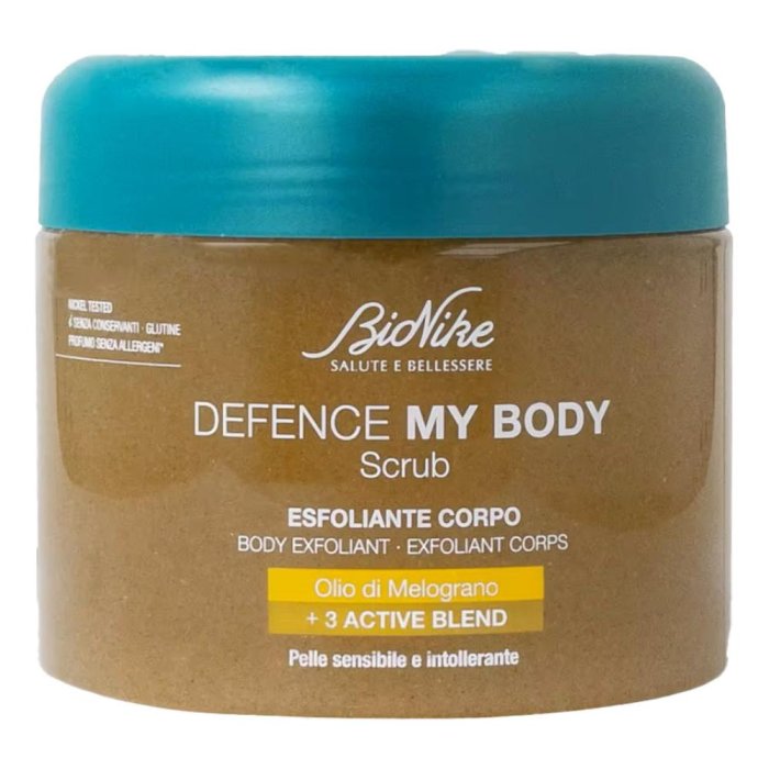 Bionike Defence My Body - Scrub Esfoliante Corpo per Pelle Sensibile e Intollerante 350 ml