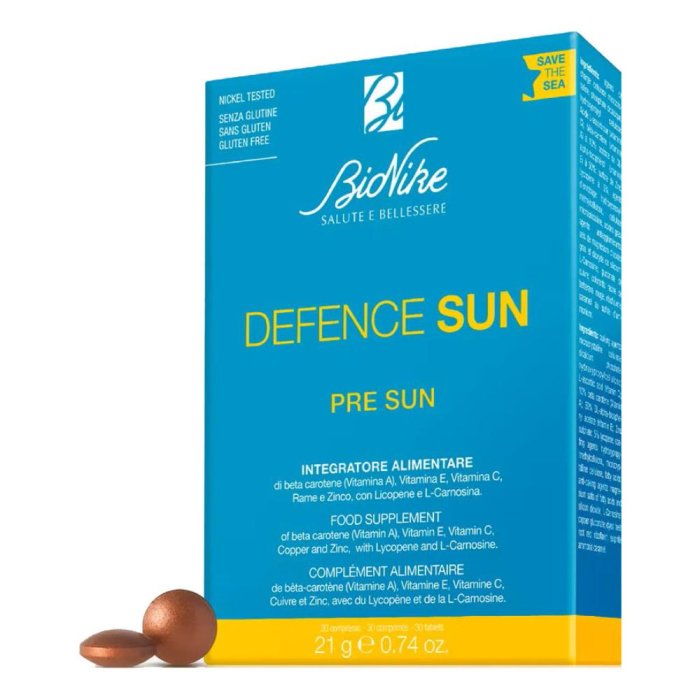 Bionike Defence Sun - Pre Sun Integratore Alimentare, 30 compresse