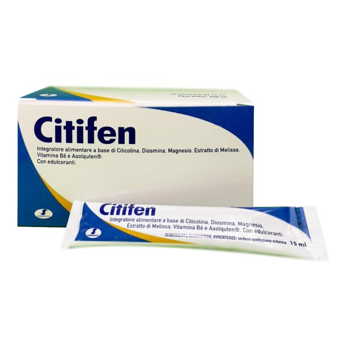 Citifen 20 Flaconcini da 15 ml Integratore in Soluzione Orale per il Benessere Generale