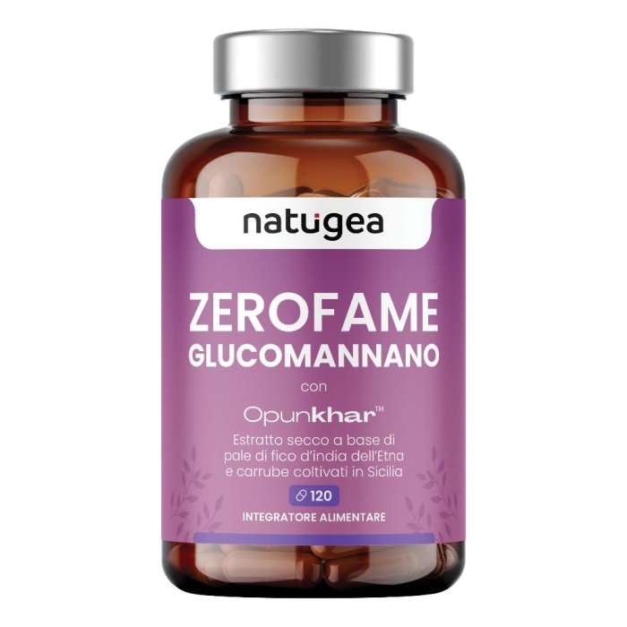 Natugea Glucomannano 120 Compresse Integratore Naturale per Dimagrire, Controllo del Peso e Senso di Sazietà