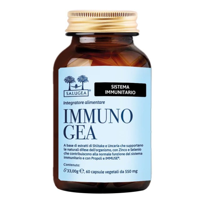 Salugea ImmunoGea Integratore Difese Immunitarie Adulti 60 Capsule Vegetali