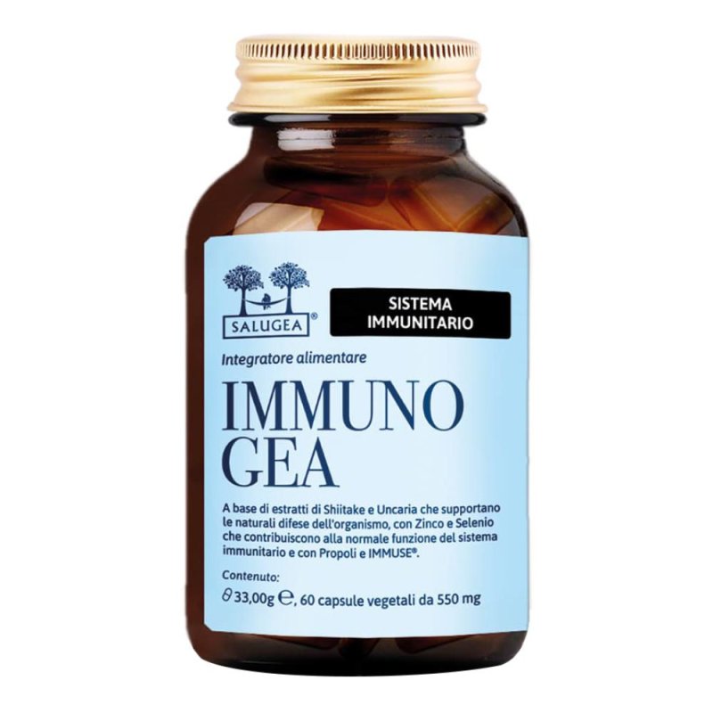 Salugea ImmunoGea Integratore Difese Immunitarie Adulti 60 Capsule Vegetali