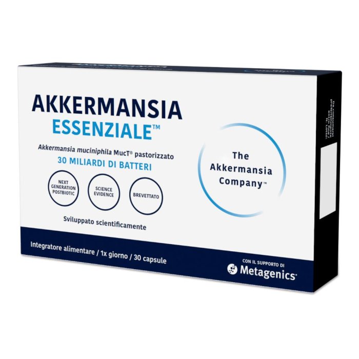 Akkermansia essenziale integratore di fermenti lattici 30 capsule