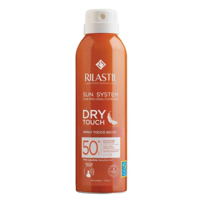 Rilastil Sun System - Dry Touch SPF50+ Protezione Solare Corpo Spray Tocco Secco 200 ml