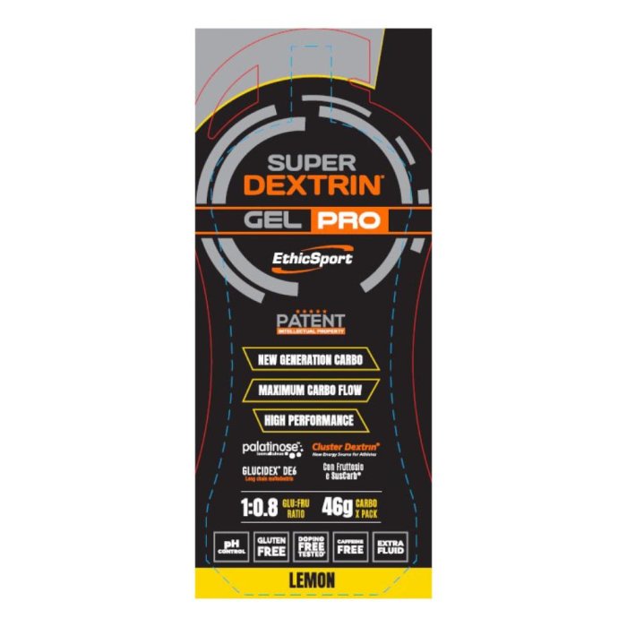 Named Sport Super Dextrin Gel Limone – Gel Energetico a Base di Dextrin per Performance Sportive Super di Endurance