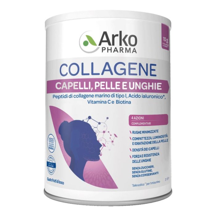 ArkoPharma Collagene - Capelli Pelle e Unghie Integratore Alimentare 260g
