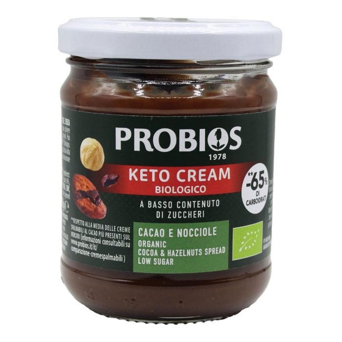 Keto Cream cacao e nocciola 180 g - crema spalmabile chetogenica cacao e nocciola