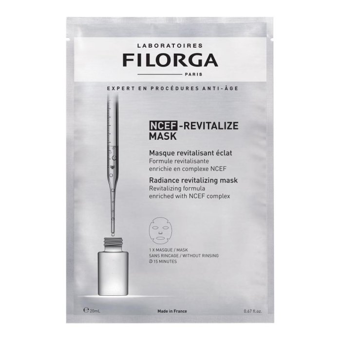 Filorga Ncef maschera in tessuto rivitalizzante illuminante viso 20ml