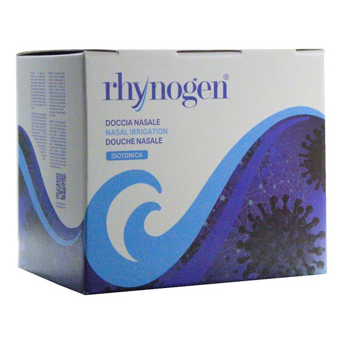 RHYNOGEN soluzione nasale isotonica 10 fiale + 10 fiale detergenti per lavaggi nasali e igiene quotidiana del naso