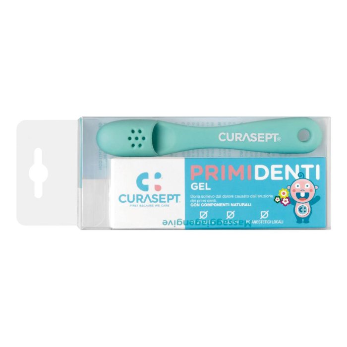 Curasept kit gel denti e massaggiagengive - set gel gengivale e massaggiagengive