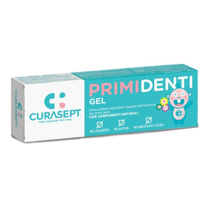 Curasept Primi Denti Gel Sollievo dal Dolore Gengivale 20 ml