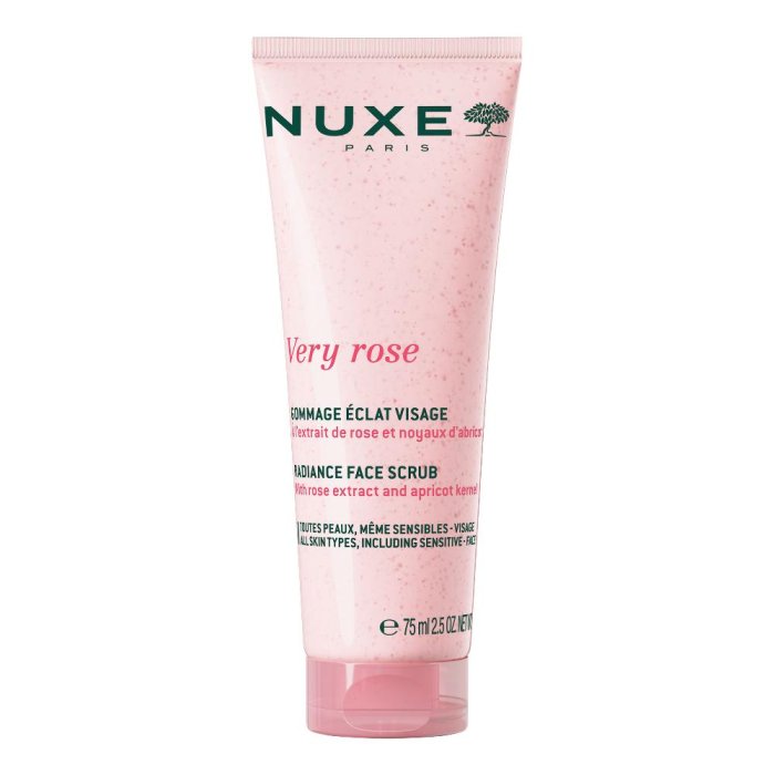Nuxe Very Rose - Scrub Viso Esfoliante Luminosità, 75ml