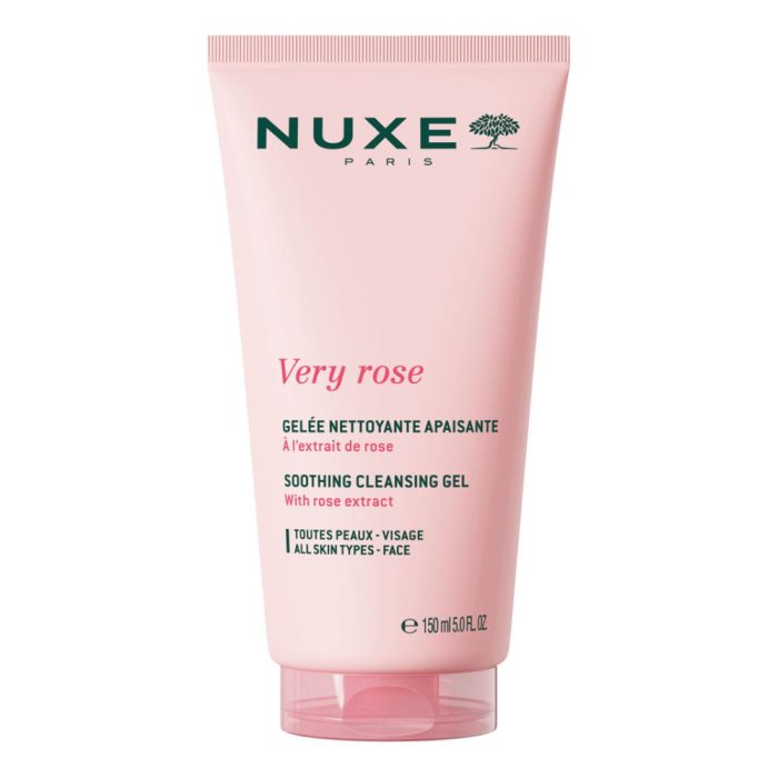 Nuxe Very Rose gel detergente lenitivo 150ml