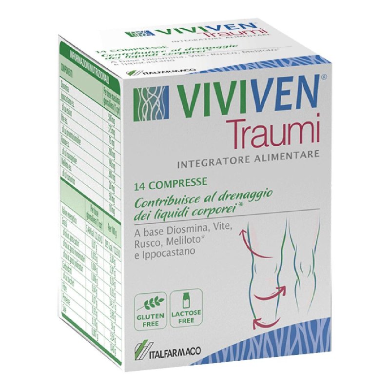 Viviven Traumi 14 compresse - integratore per traumi e contusioni