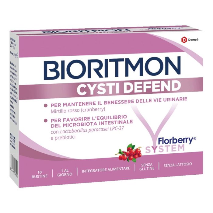 Bioritmon Cysti Defend 10 bustine - integratore per benessere vie urinarie
