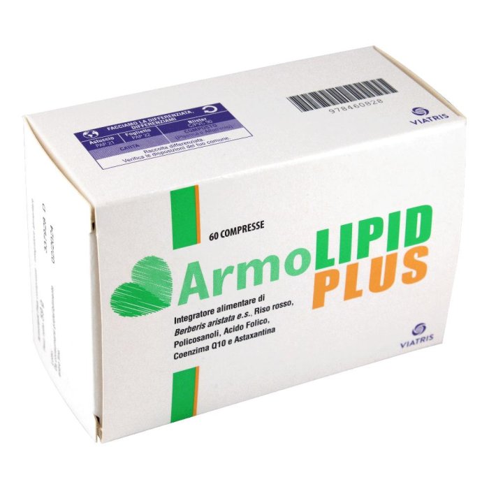 Armolipid Plus 60 compresse - formulazione potenziata per colesterolo e trigliceridi