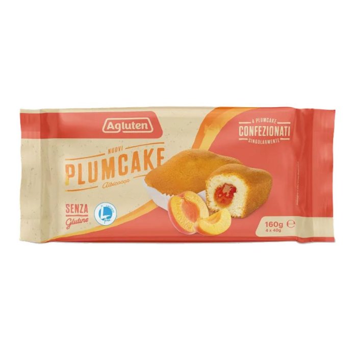 AGLUTEN PlumCake Albicocca 4pz